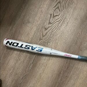 Easton Baseball Bat - White and Blue